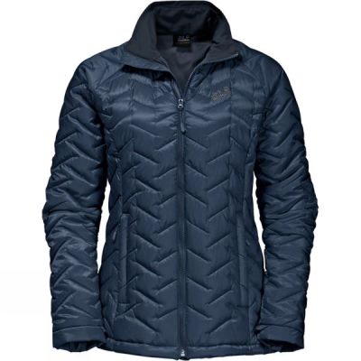 Chaquetas Jack Wolfskin Icy Creek Mujer Azul Marino - Chile JHT607321